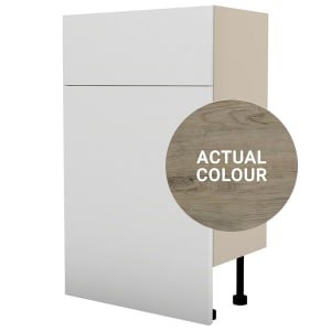 Duarti By Calypso Cascade 500mm Floor Reaching Full Depth Toilet Unit – Grey Bark
