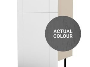 Duarti By Calypso Highwood 500mm Floor Reaching Full Depth Toilet Unit - Panther Grey