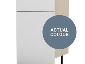 Duarti By Calypso Beaufort 500mm Floor Reaching Full Depth Toilet Unit - Bermuda Blue