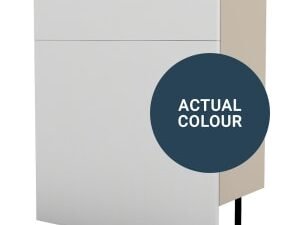 Duarti By Calypso Cascade 700mm Floor Reaching Full Depth Toilet Unit - Twilight Blue