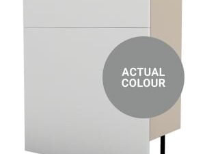 Duarti By Calypso Cascade 700mm Floor Reaching Full Depth Toilet Unit - Twilight Grey