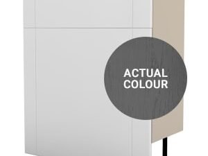 Duarti By Calypso Highwood 700mm Floor Reaching Full Depth Toilet Unit - Panther Grey