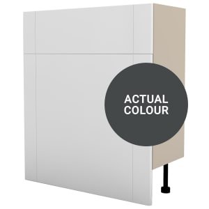 Duarti By Calypso Highwood 700mm Floor Reaching Full Depth Toilet Unit – Midnight Grey