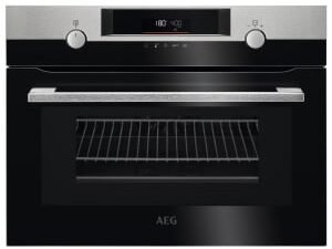 AEG KMK565060X Combiquick Combination Microwave Compact Oven - Silver