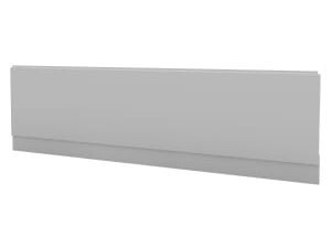 Duarti By Calypso 1700mm Bath Front Panel with Plinth - Matt White