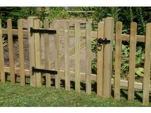 Forest Garden Ultima Pale Gate - 900 x 900mm