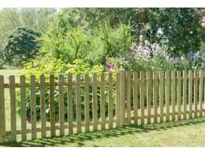 Forest Garden Pressure Treated Heavy Duty Pale Fence Panel - 1800 x 900mm - Pack of 4