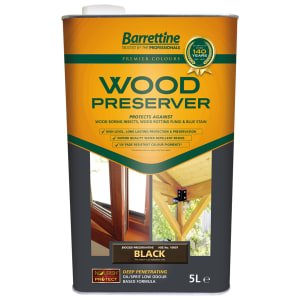 Barrettine Wood Preserver – Black – 5L