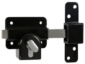 GateMate B1490106 Euro Profile Long Throw Lock with Thumbturn - 50mm