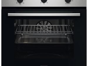 Zanussi ZOHTC1X2 Multifunction 65L Single Electric Oven With Mech Timer - Silver