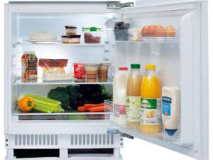 Matrix MFU201 Integrated 60cm Under Counter Larder Fridge - White