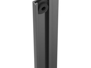 DuraPost U Channel Anthracite Grey Cover Strip - 2100mm