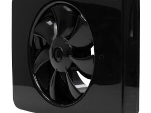 Vent-Axia Intellivent Lo-Carbon Bathroom Extractor Fan - Black
