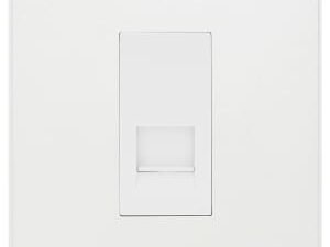 BG Evolve Pearlescent White Single Master Telephone Socket