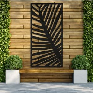 Fern Anthracite Decorative Garden Screen – 1800 x 900mm