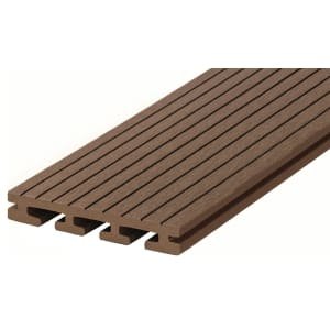 Eva-Tech Aruna Dark Brown Composite I-Series Deck Board – 23 x 137 x 2200mm – Pack of 40
