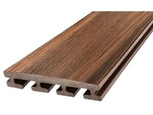 Eva-Last Tiger Cove Dark Brown Composite Infinity Deck Board - 25.4 x 135 x 2200mm - Pack of 30