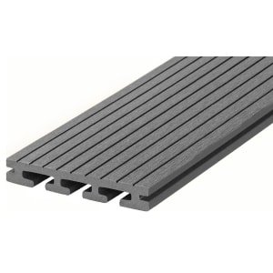 Eva-Tech Xavia Grey Composite I-Series Deck Board – 23 x 137 x 2200mm – Pack of 30