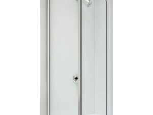 Nexa By Merlyn Easy-Fit Two Panel Hinged Curved Bath Screen - 1500 x 900mm