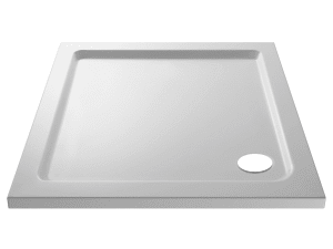 Wickes 40mm Pearlstone Square Shower Tray - 900 x 900mm