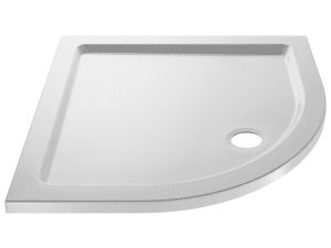 Wickes 40mm Pearlstone Quadrant Shower Tray - 800 x 800mm