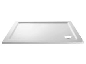 Wickes 40mm Pearlstone Rectangular Shower Tray - 1200 x 700mm