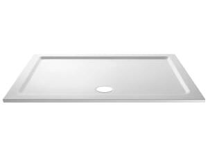Wickes 40mm Pearlstone Rectangular Shower Tray - 1400 x 800mm