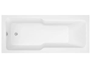 Wickes Evolve Acrylic Shower Bath - 1500 x 750mm