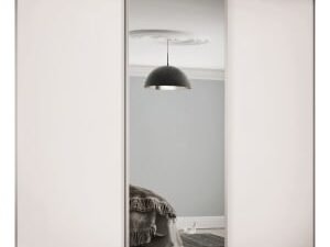 Spacepro Heritage 3 Wardrobe Door Kit Cashmere Framed - 2x 1 Panel Shaker & 1x 1 Panel Mirror - 2216mm (W)