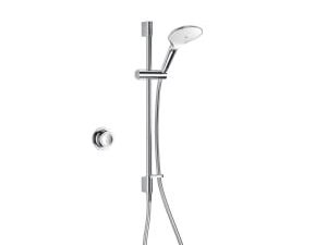 Mira Mode Dual Outlet High Pressure Combi Rear Fed Digital Mixer Shower - Chrome