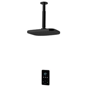Triton ENVi Matt Black Fixed Head Thermostatic Electric Shower – 9kW
