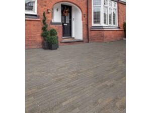 Marshalls Savanna Linear Pennant Grey Driveway Block Paving - 200 x 50 x 60mm - Pack of 800