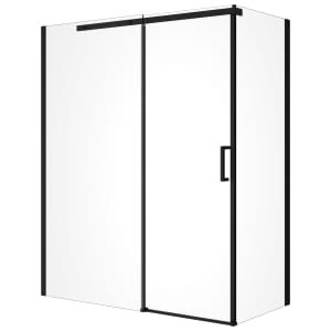Nexa By Merlyn 8mm Frameless Black Side Panel Only – 800mm