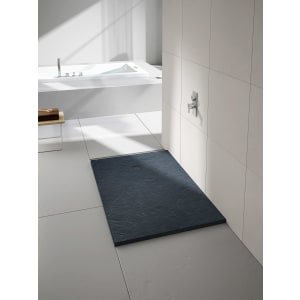 Nexa By Merlyn 30mm Rectangular Slate Graphite Shower Tray – 1400 x 800mm