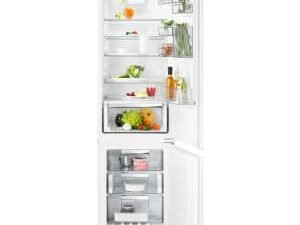 AEG SCE819E5TS 70:30 TwinTech NoFrost Fridge Freezer - White