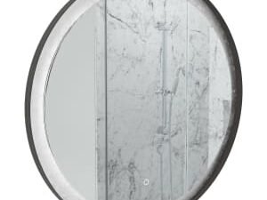 Sensio Hebe Silver Backed Colour Changing LED Bathroom Mirror - ø800mm