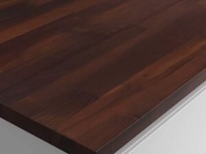 Wickes Solid Wood Worktop - Thermo Beech 600 x 38mm x 3m