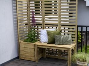 Forest Garden Modular Seating Option 1 - 1530 x 530 x 1800mm