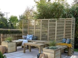 Forest Garden Modular Seating Option 4 - 3060 x 2030 x 1800mm