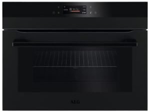 AEG KMK768080T 7000 Series Compact Oven with Microwave Function - Matt Black
