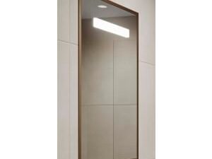 Abacus Melford Bronze Surround LED Recessed Mirror Cabinet with Integrated Shaver Socket - 700 x 500mm