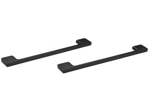 Abacus Concept Matt Black Bathroom Furniture Handle for Freestanding Unit - Pack of 2