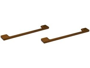 Abacus Concept Brushed Bronze Bathroom Furniture Handle for Freestanding Unit - Pack of 2