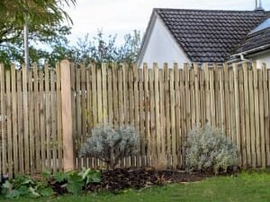 Forest Garden Pressure Treated Contemporary Picket Fence Panel - 1830 x 900mm - 6 x 3ft - Pack of 5