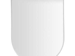 Croydex Malo Flexi-Fix™ D-Shaped Soft Close Toilet Seat - White