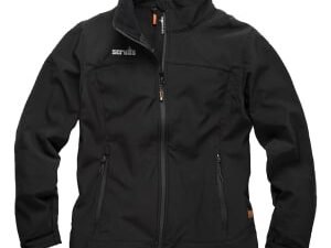 Scruffs Women's Trade Softshell Jacket Black - Size 12
