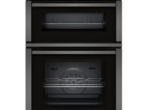 NEFF U1ACE2HG0B N50 Built-In Double Oven - Graphite Grey