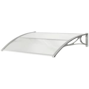 Superroof Grey Paris Door Canopy – 1200 x 740mm