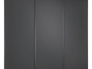 Spacepro Heritage 3 Wardrobe Door Kit Graphite Framed - 3x 1 Panel Shaker -  2216mm (W)