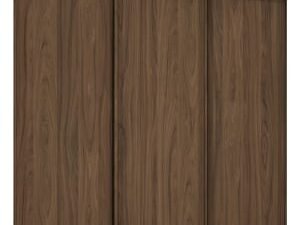 Spacepro Heritage 3 Wardrobe Door Kit Carini Walnut Framed - 3x 1 Panel Shaker - 1760mm (W)